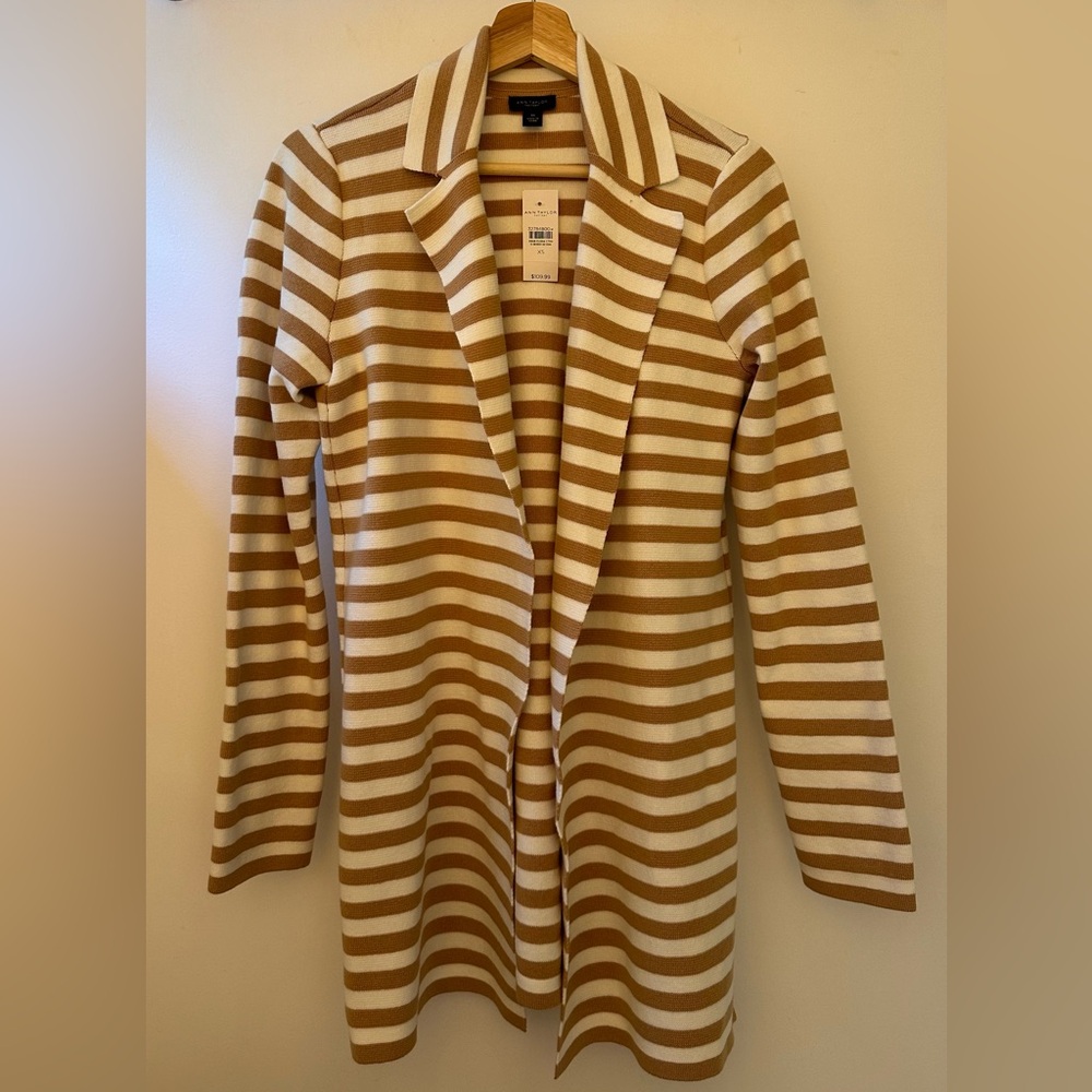 Ann Taylor Factory Sweater Blazer